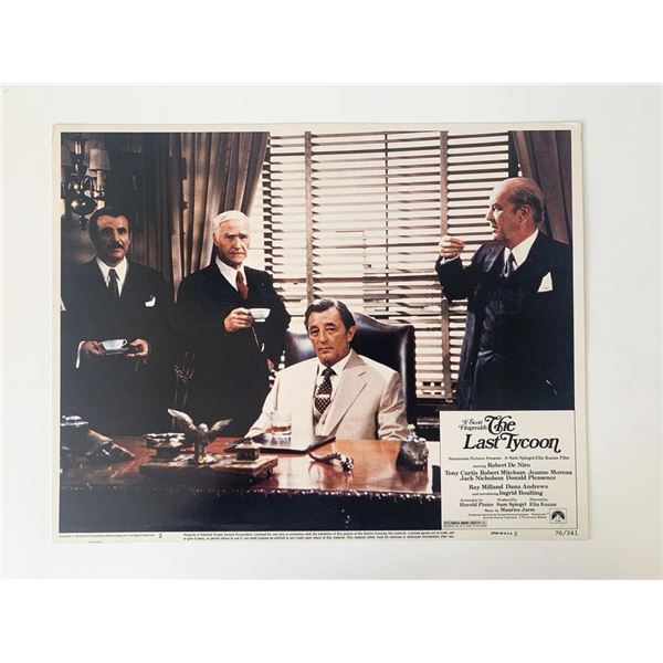 The Last Tycoon original 1976 vintage lobby card