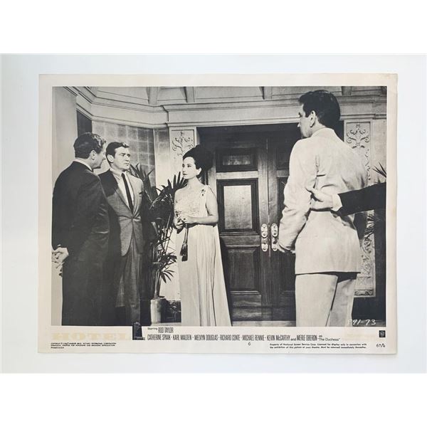 Hotel original 1967 vintage lobby card