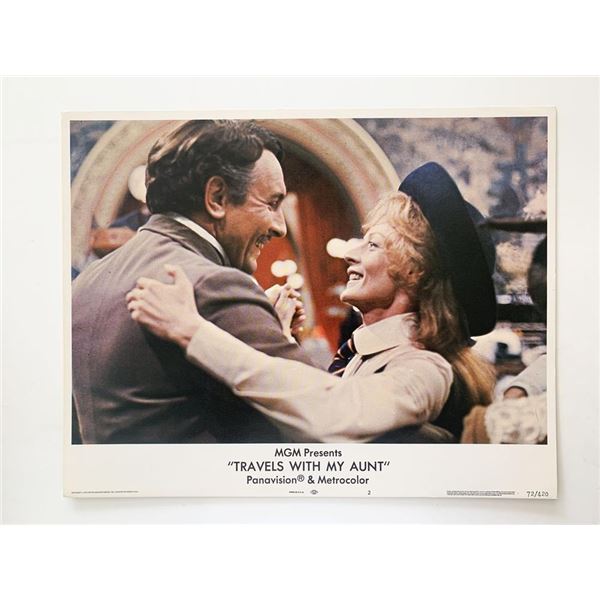 Travels with My Aunt original 1972 vintage lobby card