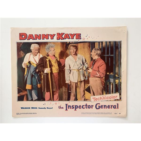 The Inspector General original 1950 vintage lobby card