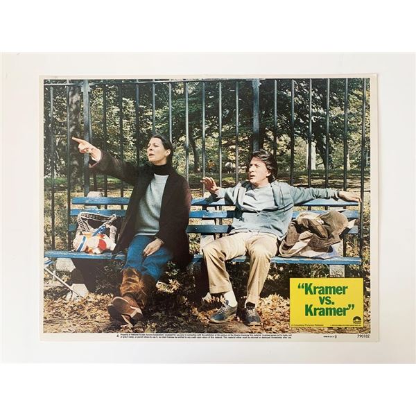 Kramer vs. Kramer original 1979 vintage lobby card