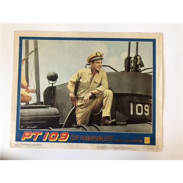PT 109 original 1963 vintage lobby card