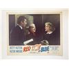 Image 1 : Red, Hot and Blue original 1949 vintage lobby card