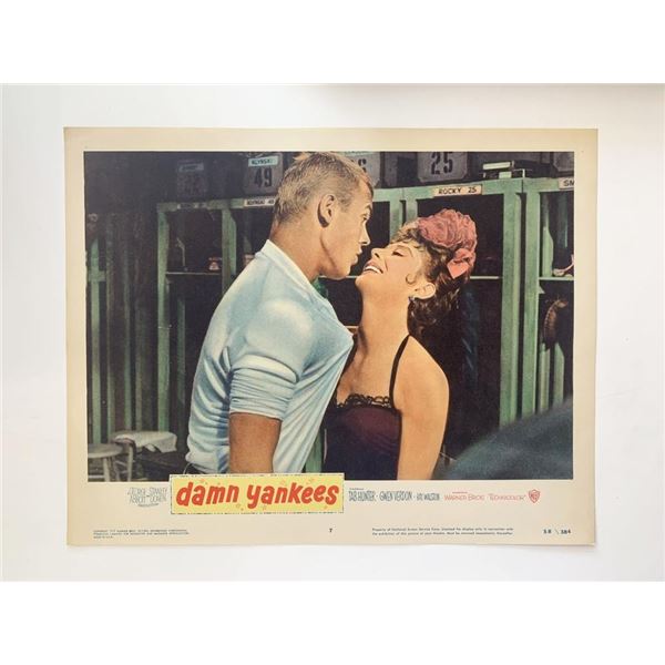 Damn Yankees  original 1958 vintage lobby card