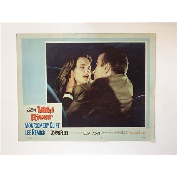 Wild River original 1960 vintage lobby card