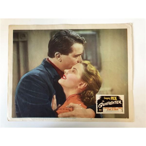 Gunfighter original 1950 vintage lobby card