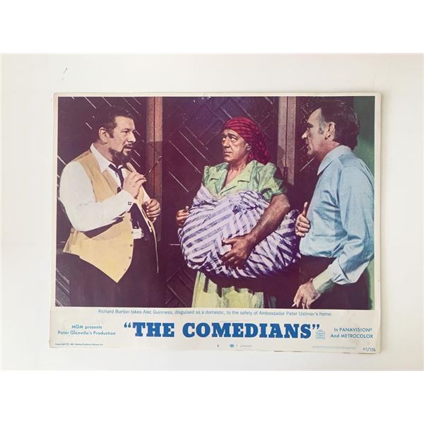 The Comedians original 1967 vintage lobby card