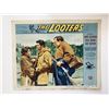 Image 1 : The Looters original 1955 vintage lobby card