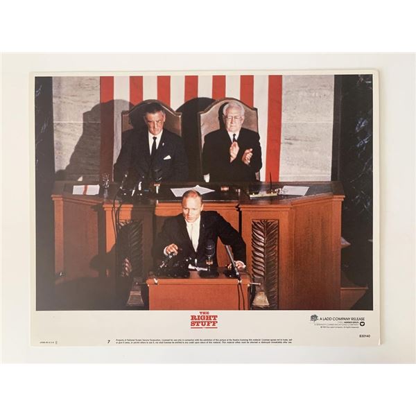 The Right Stuff original 1983 vintage lobby card