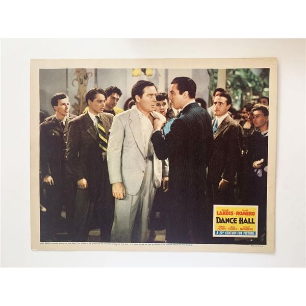 Dance Hall original 1941 vintage lobby card