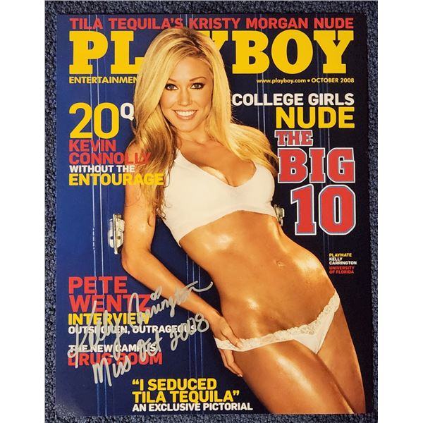 Kelly Carrington signed 11x14 photo, JSA COA