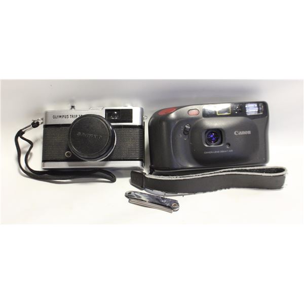 OLYMPICS TRIP 35 + CANON SURE SHOT CAMERAS