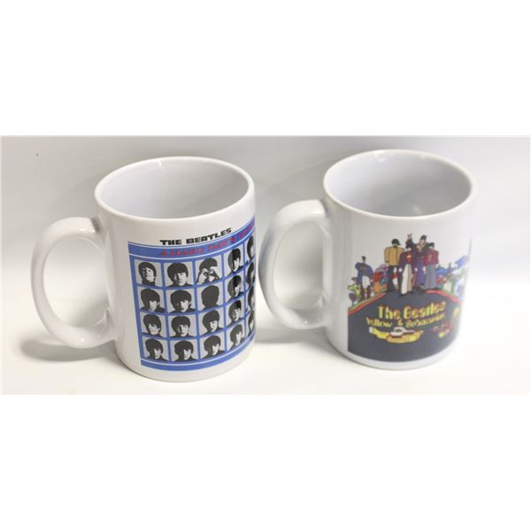 LOT OF 2 BEATLES MUGS YELLOW SUBMARINE +