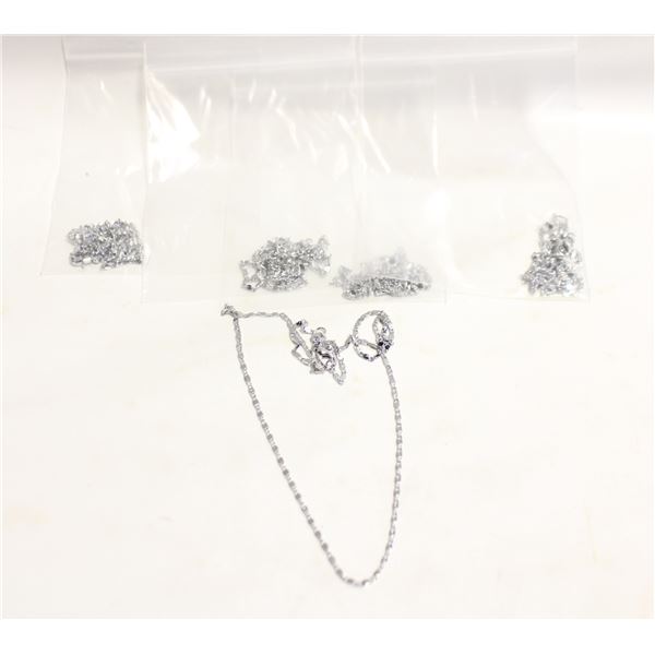 LOT OF 925 STAMPED NECKLACES