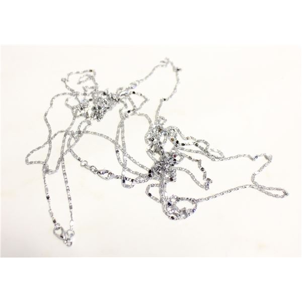 5 925 STAMPED NECKLACES