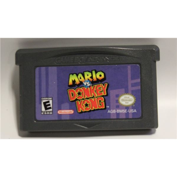 MARIO VS DONKEY KONG GAMEBOY ADVANCE GAME
