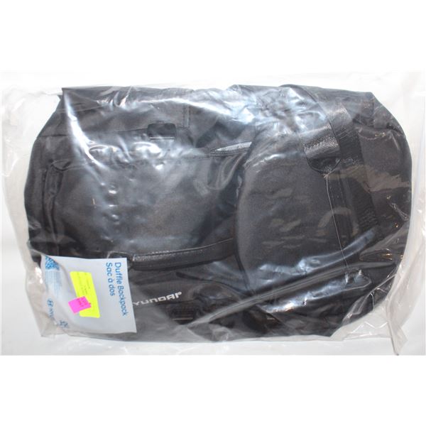 NEW HYUNDAI DUFFLE BACKPACK
