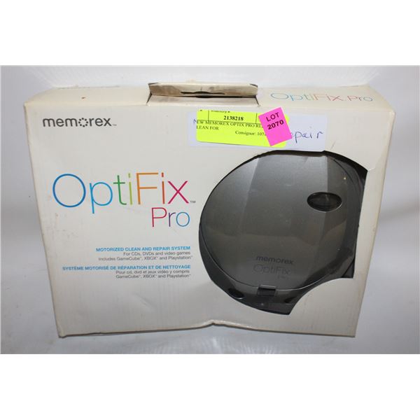 NEW MEMOREX OPTIX PRO REPAIR CLEAN FOR