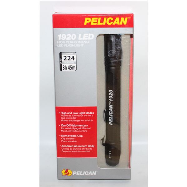 NEW PELICAN 1920 HIGH PERFORMANCE LED FLASHLIGHT