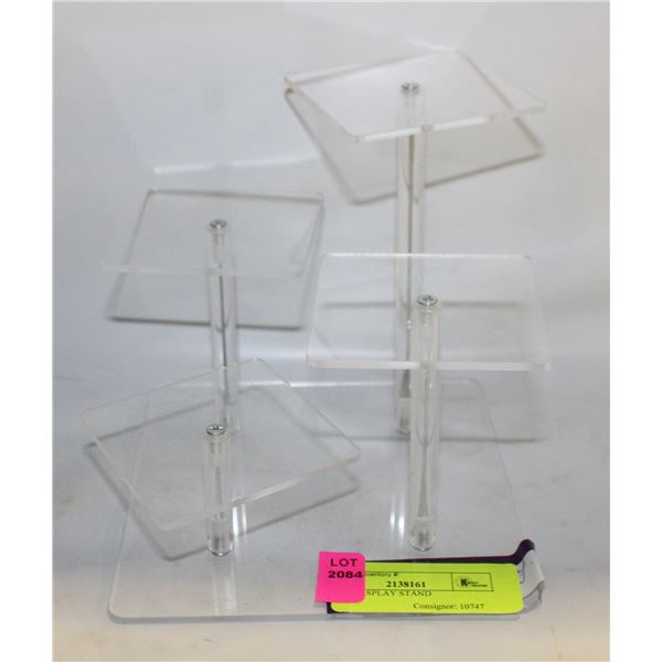 4 TIER DISPLAY STAND