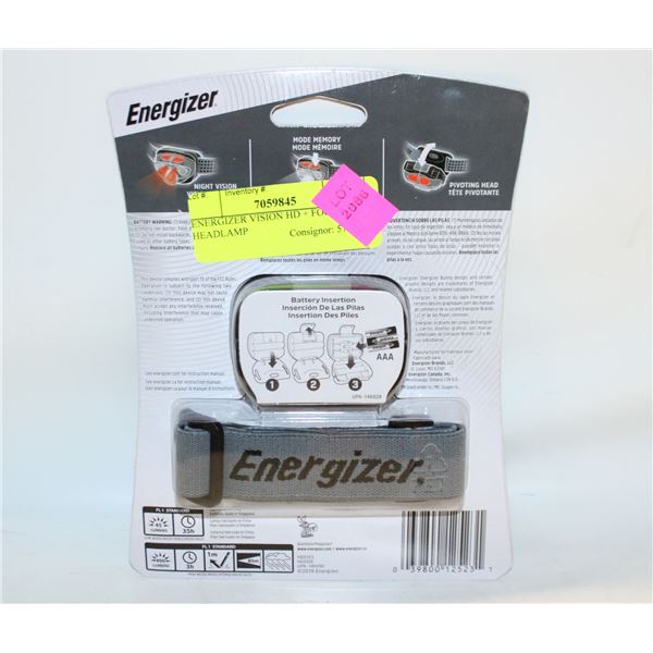 ENERGIZER VISION HD + FOCUS HEADLAMP