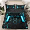 Image 1 : NEW GAMING BEDDING SET FULL SET TWIN SIZE