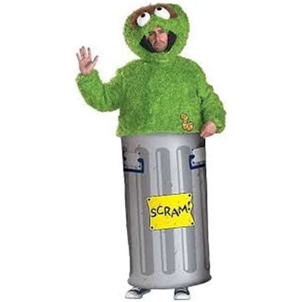 NEW DISGUISE MENS OSCAR THE GROUCH COSTUME