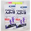 Image 1 : (2) NEW SEALED CHILDRENS ADVIL DYE FREE