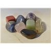 Image 1 : 17)  LOT 8 CHAKRA HEALING STONES, INCLUDING: