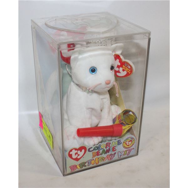 TY COLOR ME BEANIE BIRTHDAY KIT