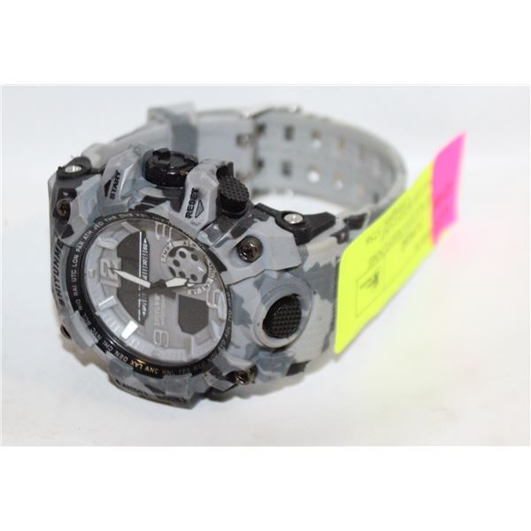 MENS SPORT WATCH (SHIYUNME MUD AND WATER RESISTANT