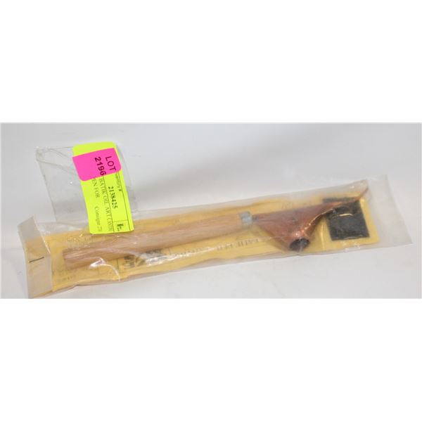 VINTAGE BATIK OIL ART CANTINE COPPER PEN FOR