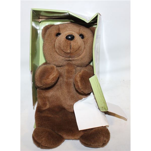 NEW IN BOX BEAR HOT WATER BOTTLE