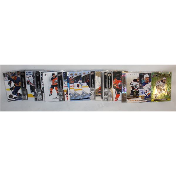 25 EDMONTON OILER CARDS