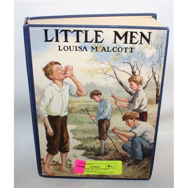 1926 EDITION OF "LITTLE MEN" HARDCOVER BOOK