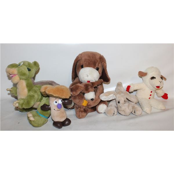 VINTAGE COLLECTABLE STUFFED ANIMAL TOYS ASSORTED