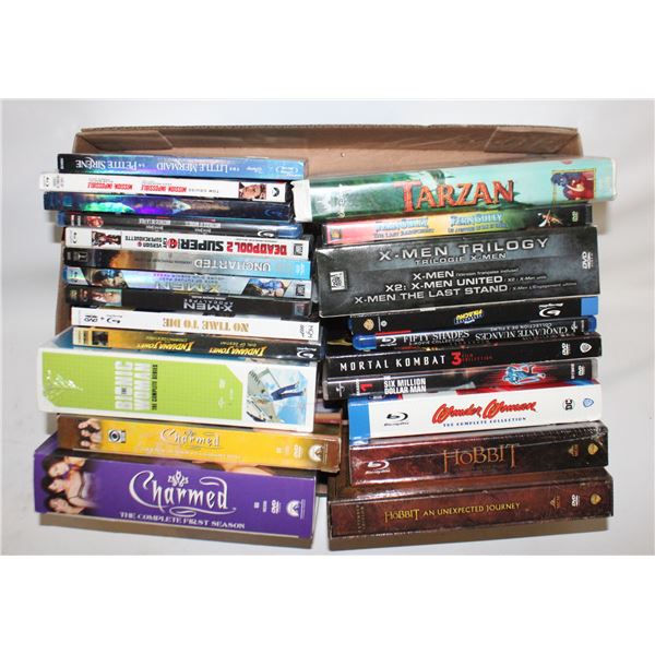 MOVIES, BOX SETS, SERIES