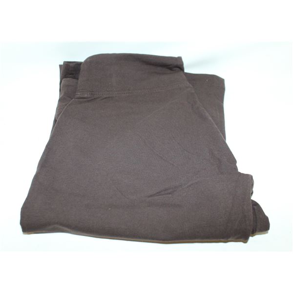 LADIES BROWN YOGA PANTS BELLA SZ S NEW W/O TAGS