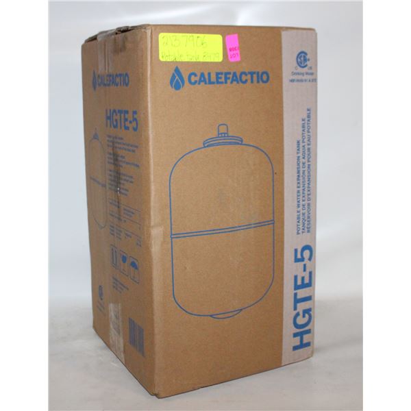 NEW CALEFACTIO HGTE-5 POTABLE WATER EXPANSION TANK
