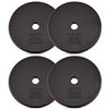 Image 1 : NEW REPACKED YES4ALL 4PCS WEIGHT PLATES 1" 10LBS