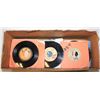 Image 1 : BOX OF 120 ROCK & ASSTD 45 RPM JUKE BOX RECORDS