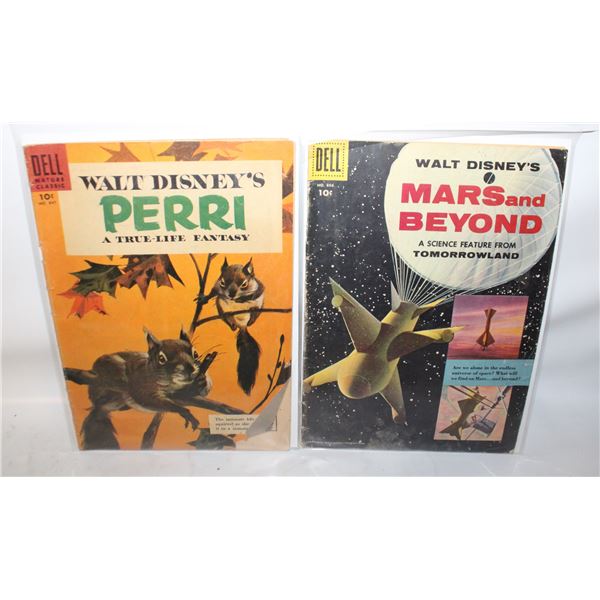 2 DELL 10 CENT WALT DISNEY'S COMICS
