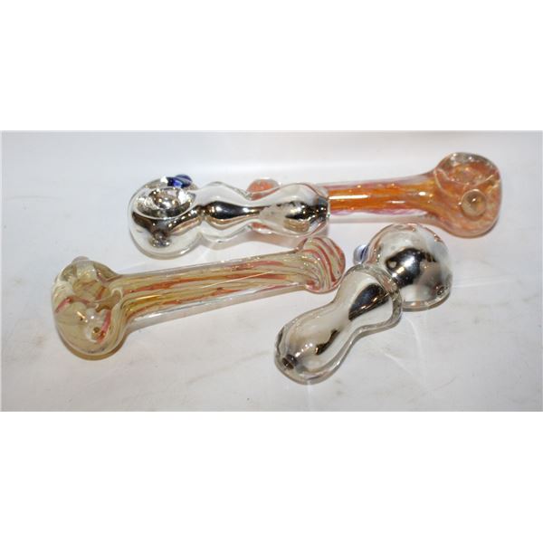 5 GLASS PIPES