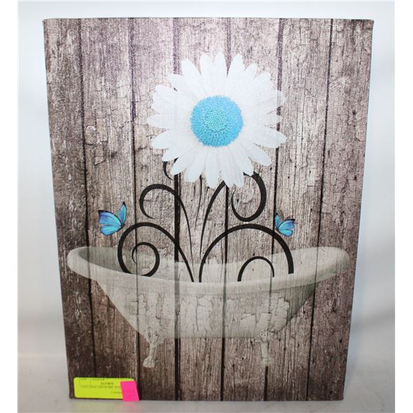 LIVE EDGE ARTWORK 16"X12"