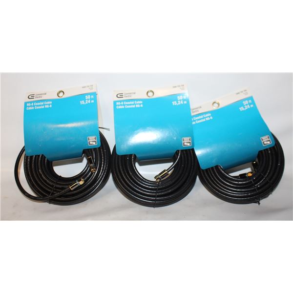 3X50=150 TOTAL RG-6 COAXIAL CABLE
