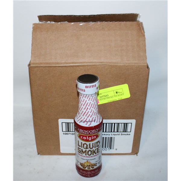 CASE OF 12 LIQUID SMOKE HICKORY