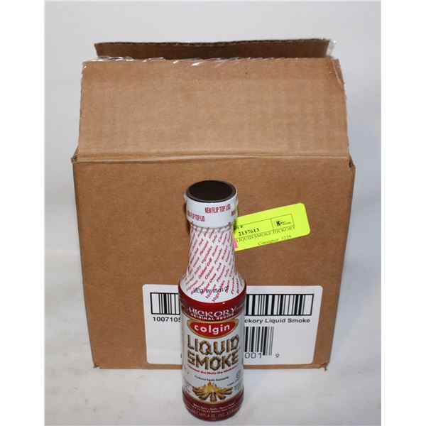 CASE OF 12 LIQUID SMOKE HICKORY