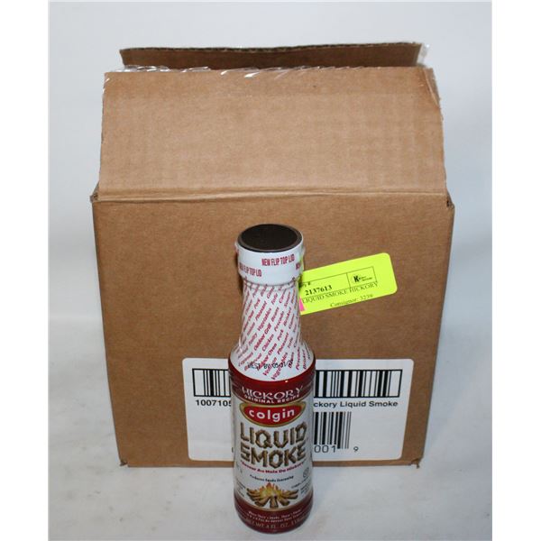 CASE OF 12 LIQUID SMOKE HICKORY