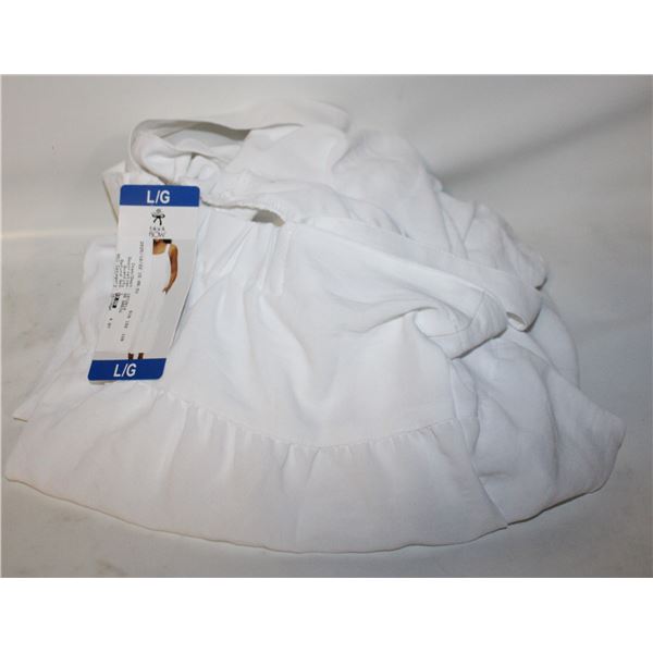 NEW BLACK BOW MAXI DRESS LARGE WHITE