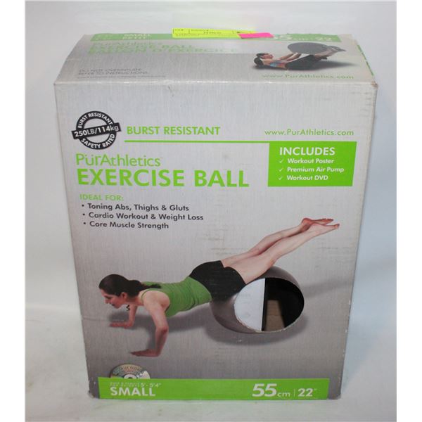 EXERCISE BALL (55CM / 122") BURST RESISTANT